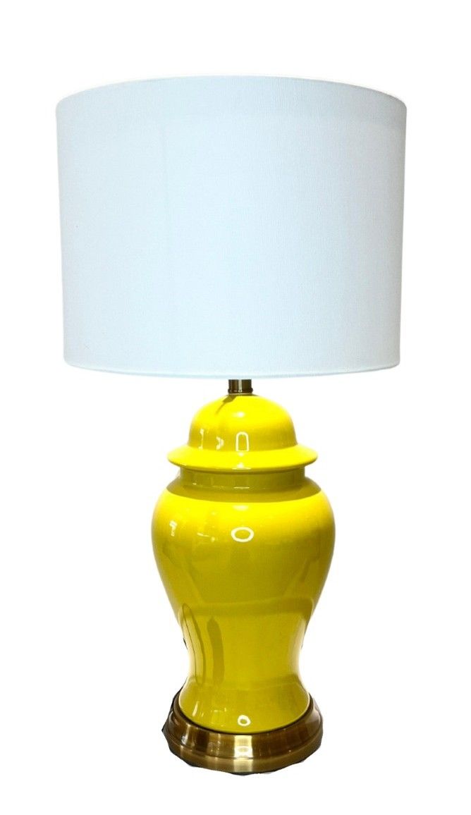 Yellow Table Lamp #TL0377