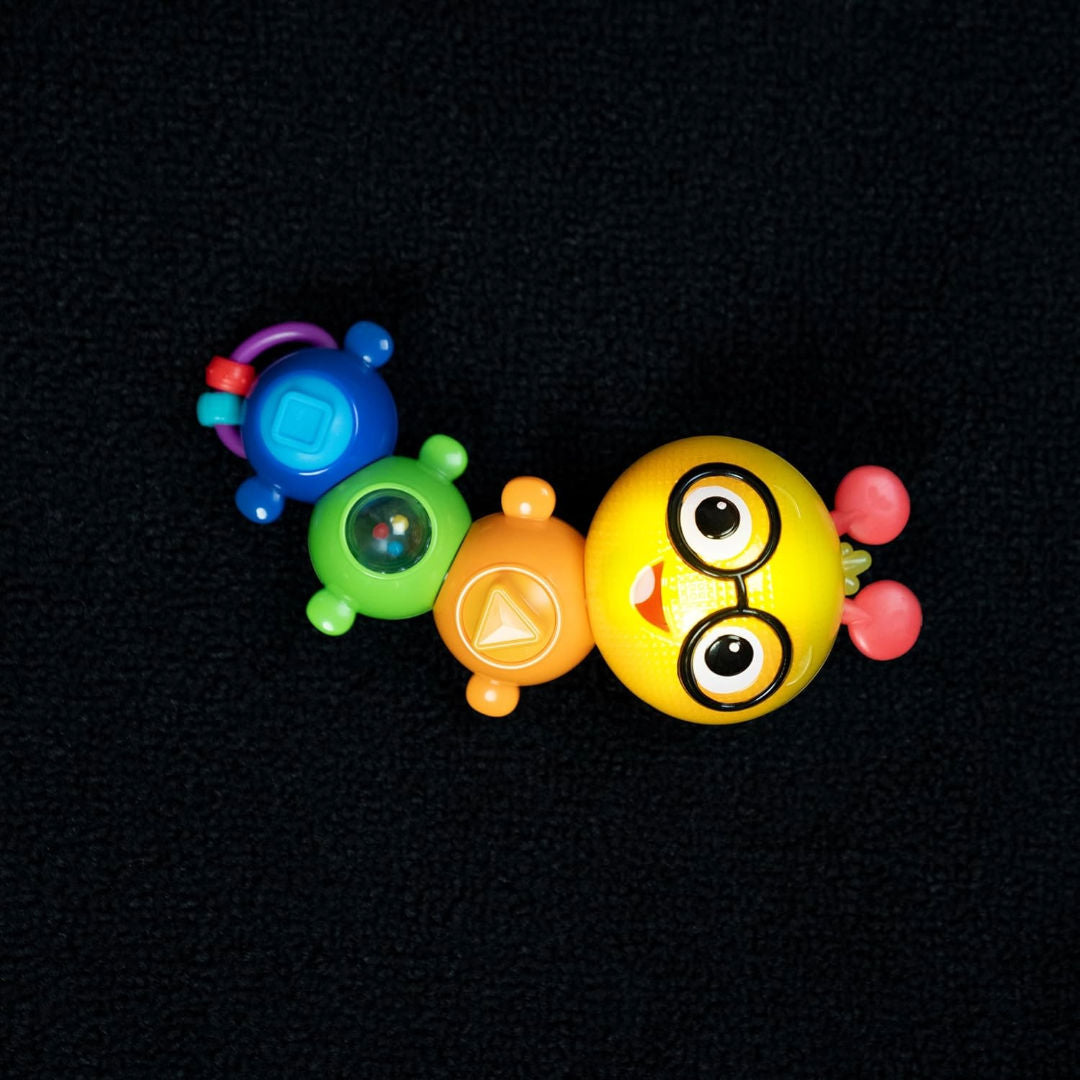 Baby Einstein Twist-a-Pal Cal Sensory Toy, with Music and Bead Chaser, 6 Months+