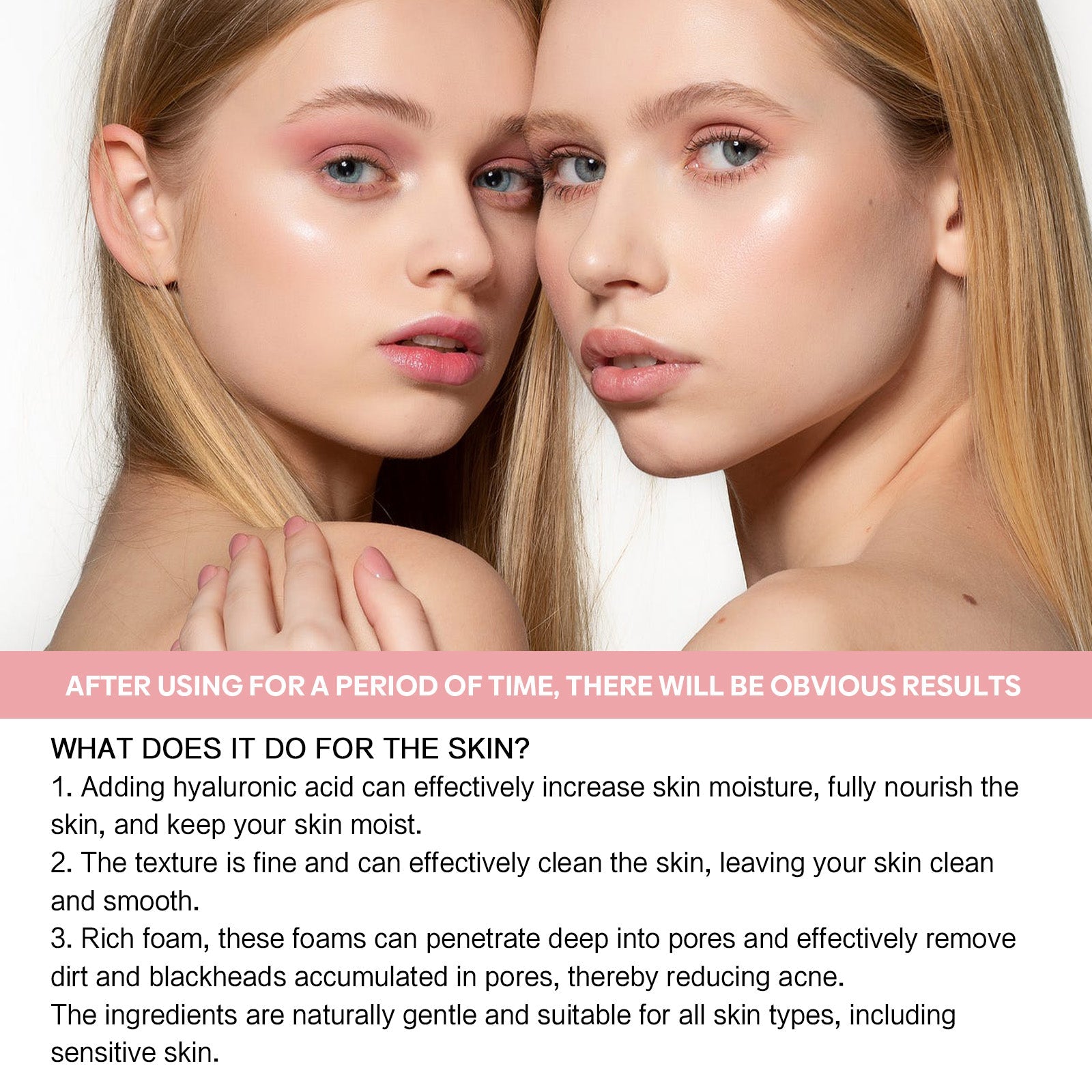 5-in-1 Skin Care Set, Hydrating, Brightening, Anti-Aging, for Radiant Skin ,1set