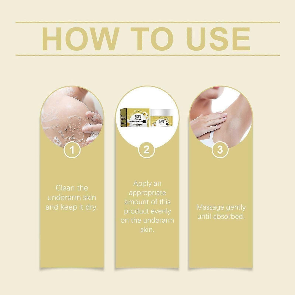 Armpit Care Cream Odor Neutralizing