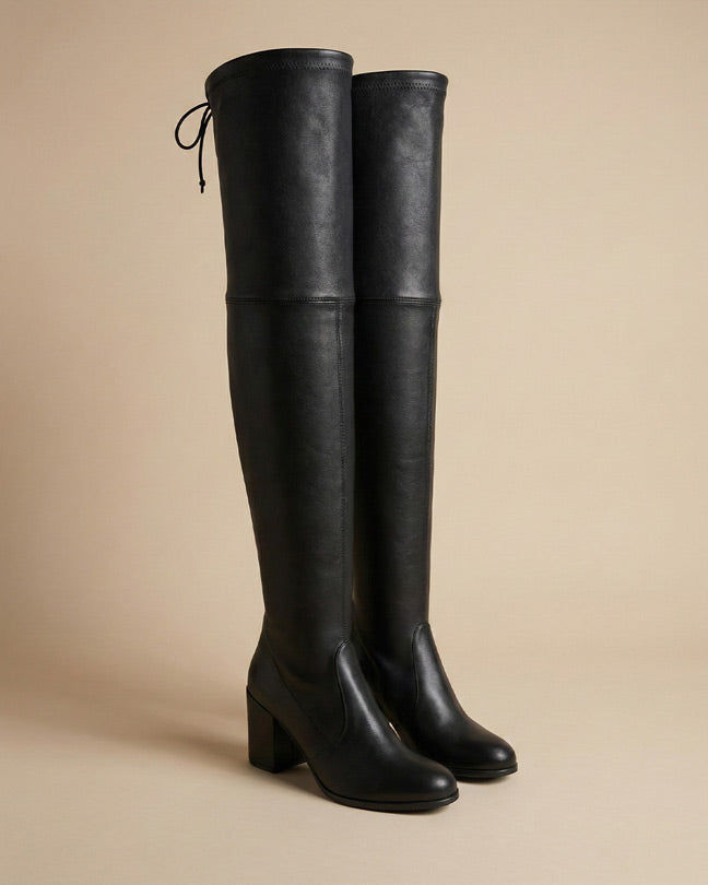 Stuart Weitzman Tieland black high-knee boots