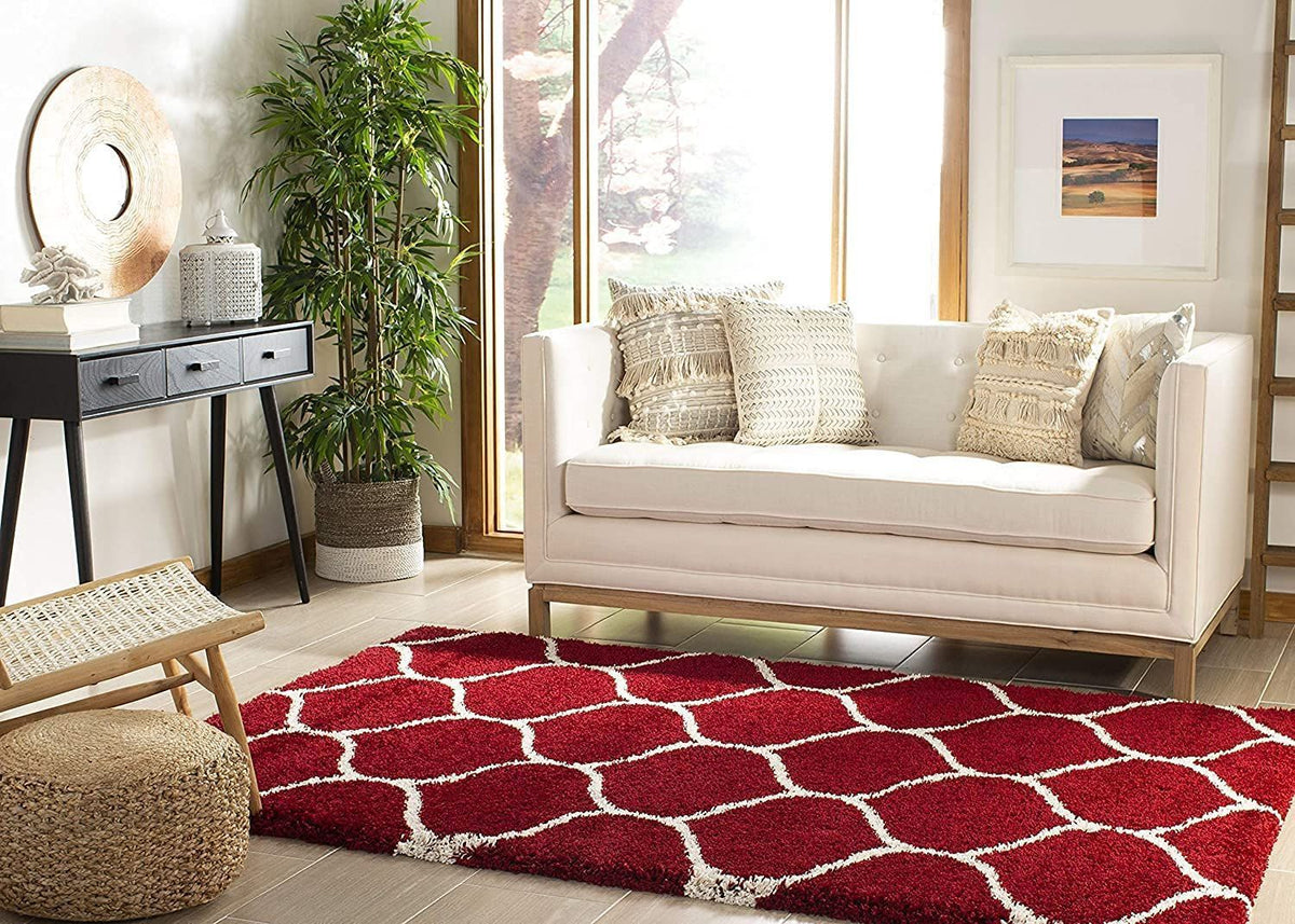 AIESY®  Collection Contemporary Beautiful Shag Design Soft Rug
