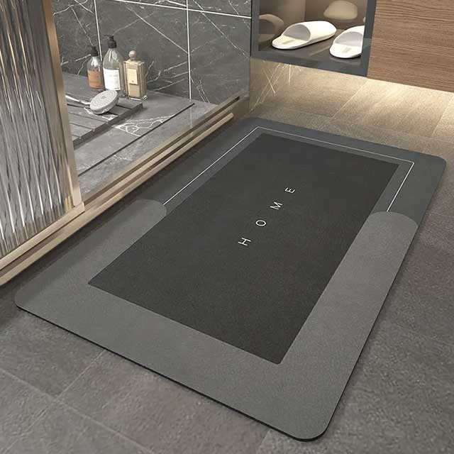Waterproof Rectangular Bath & Kitchen Entrance Mat - Durable, Non-Slip, Easy to Clean (50x80cm)