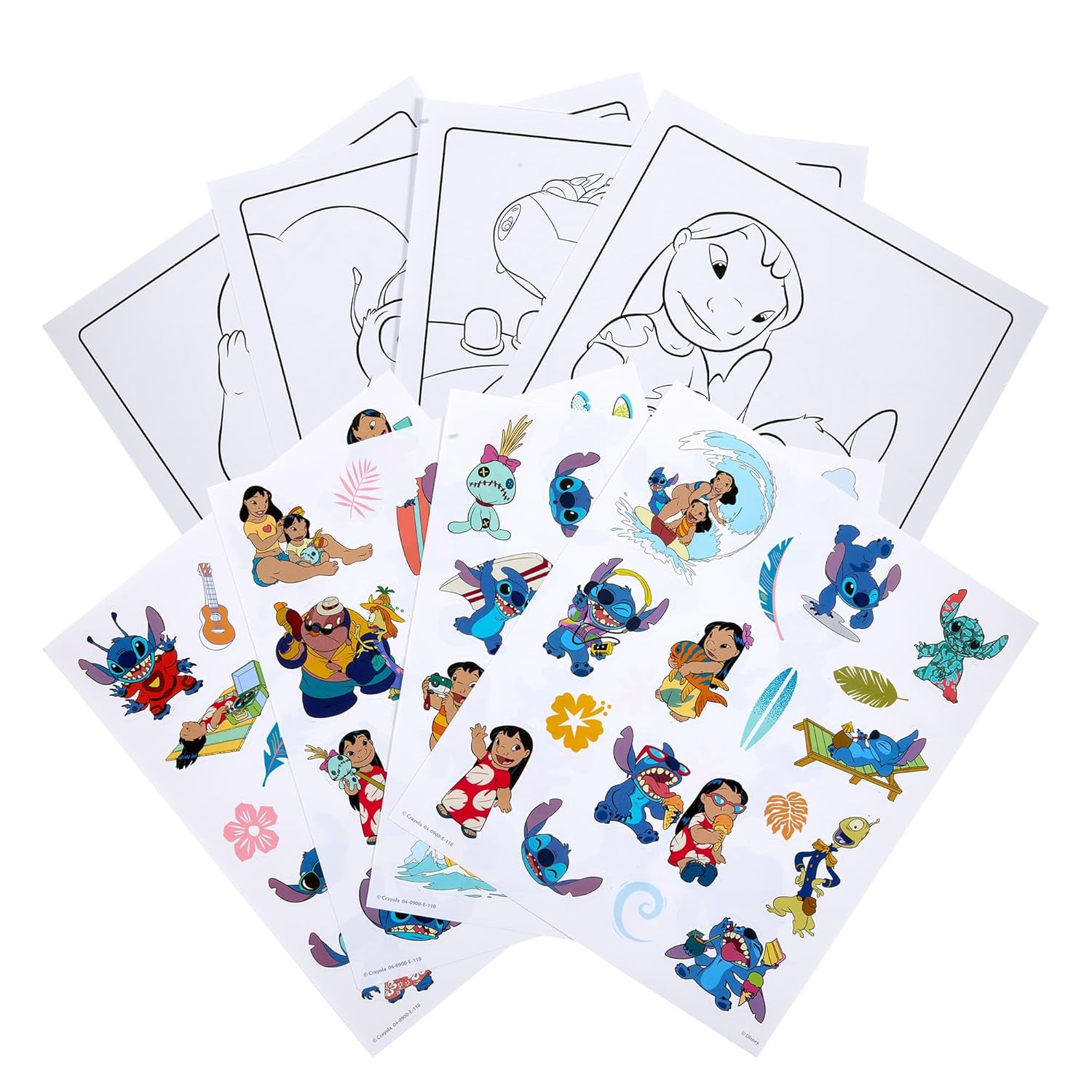 Crayola Disney Lilo&Stitch Colouring & Activity Pad, Paperback