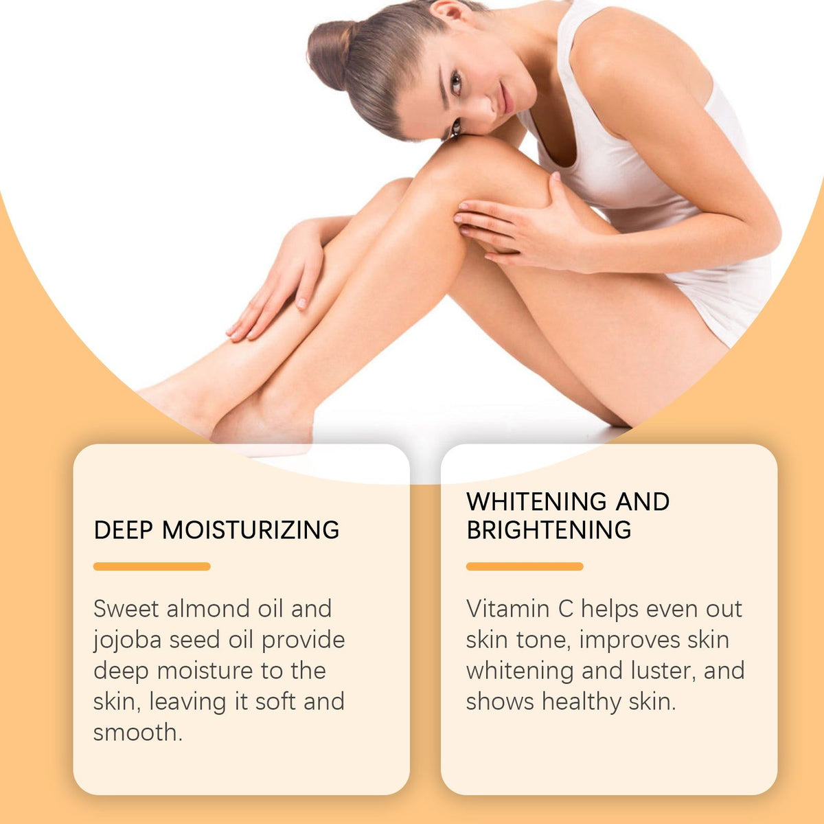 7 Day Body Care Oil, Deep Moisturizer, Natural Skin Brightening, Hydrating Massage Essential ,100ml