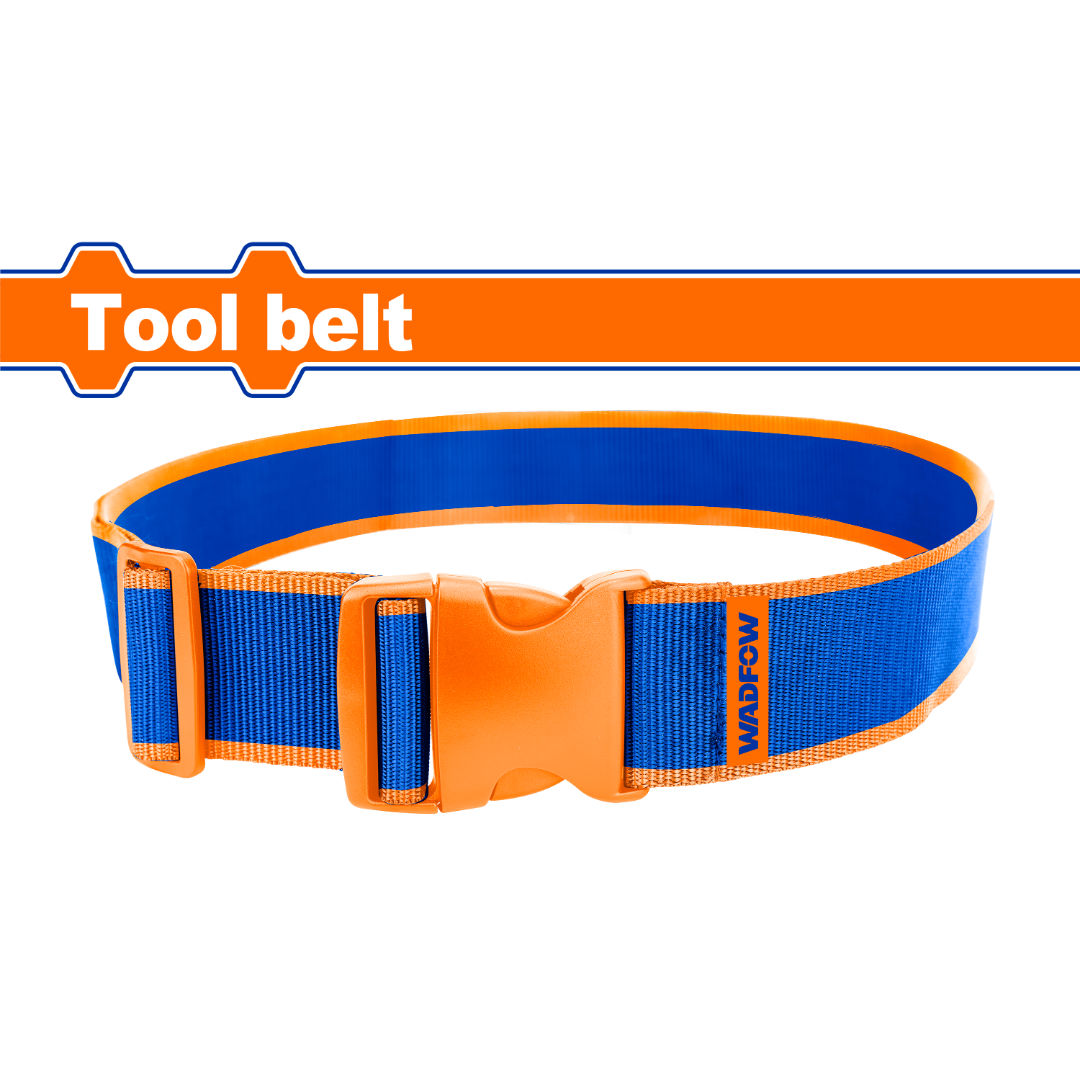 WADFOW Tool Belt 150 cm, Adjustable Polyester Belt for Tool Pouches