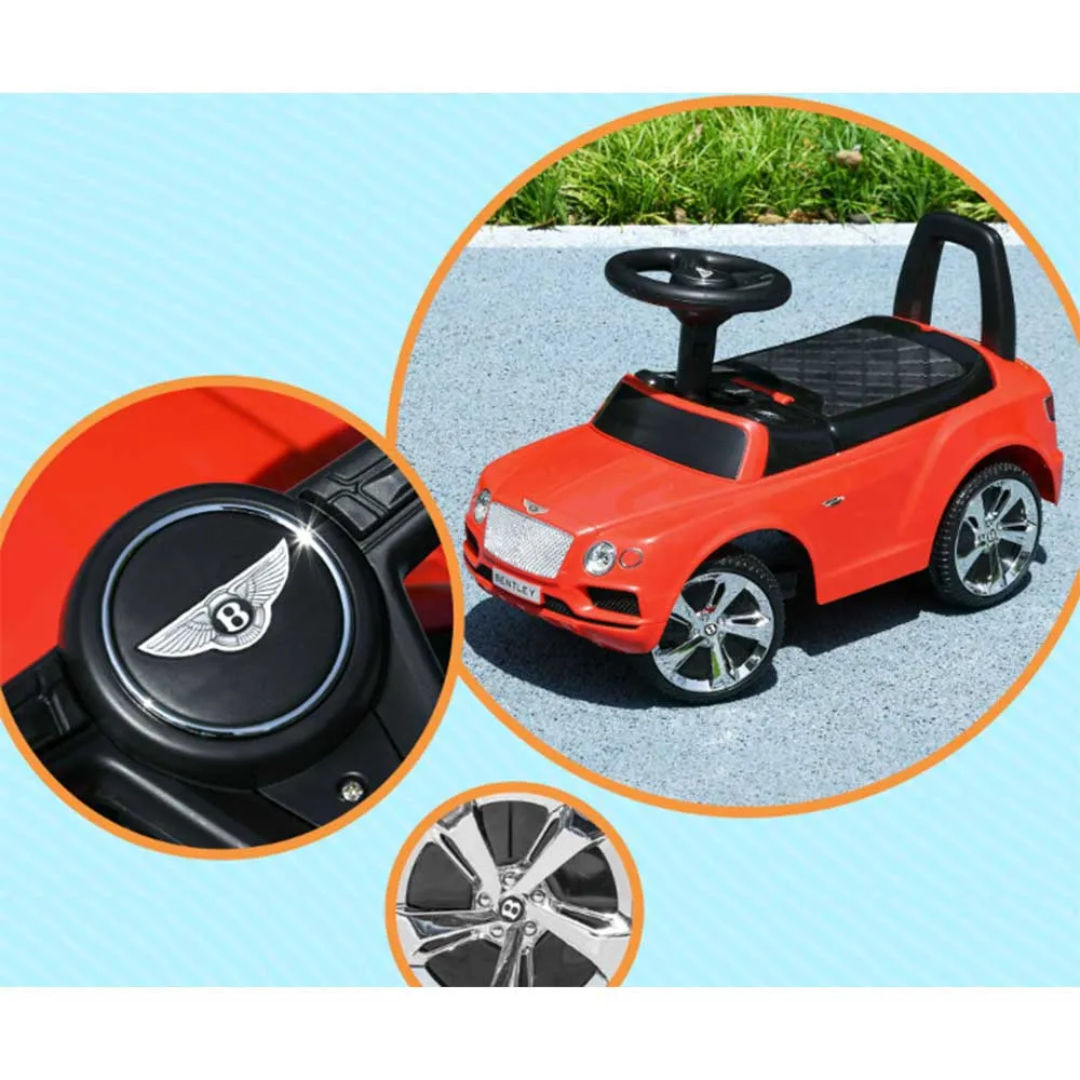 Bentley Push Car Ride-on Red, 1+ years