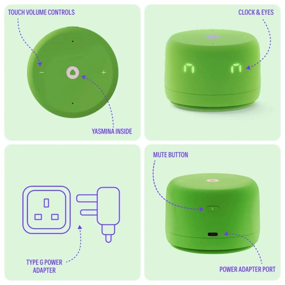 Yasmina AI Smart Bluetooth Speaker Lite