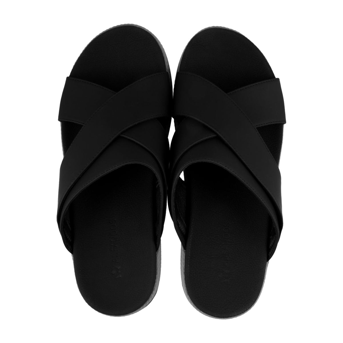 AL FANOOS AF-910 Men's Arabic Style Sandals with PU Leather Upper, EVA Cushioning & TPR Sole
