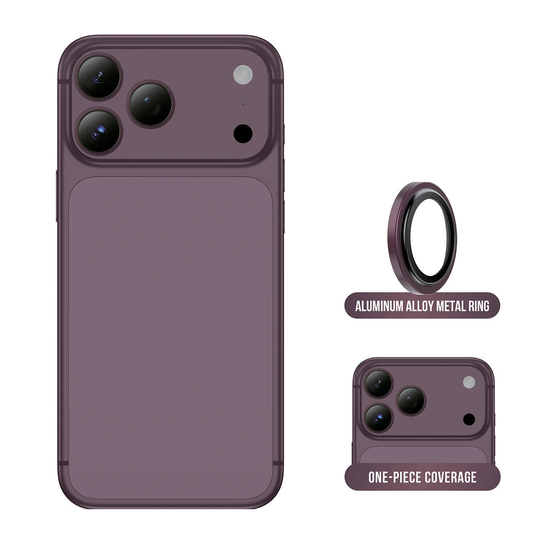 Green Lion Camera Lens Pro for iPhone 18 Pro & 18 Pro Max, Burgundy