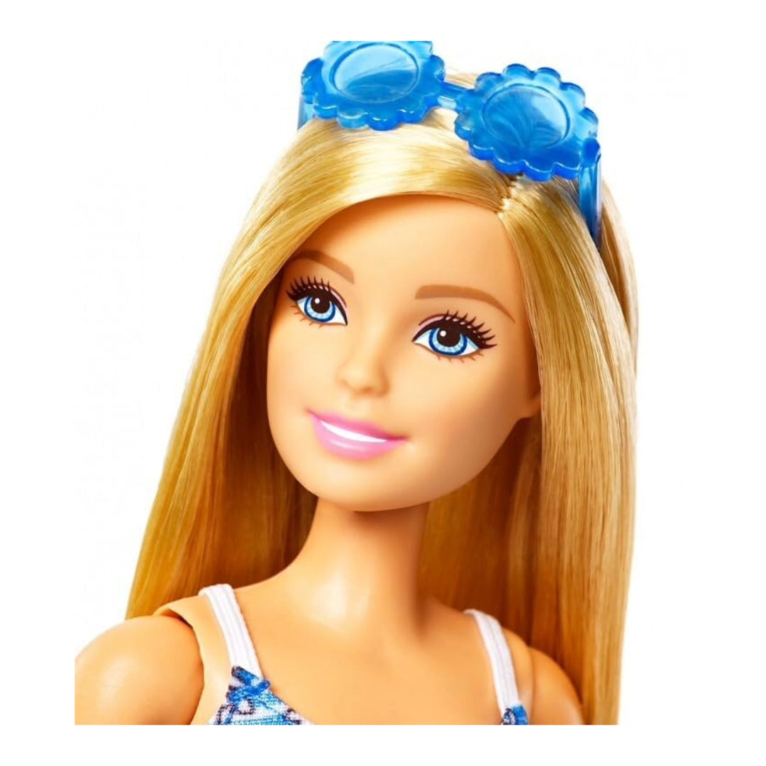 Barbie Doll with Clothes & Accessories, 4 Complete Outfit Set, Fashion Dress-Up Gift for Kids