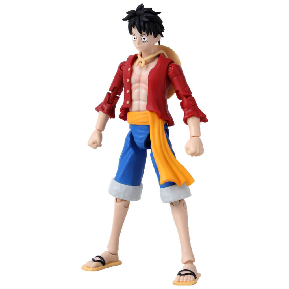 Bandai Anime Heroes One Piece Monkey D. Luffy Action Figure, 17cm