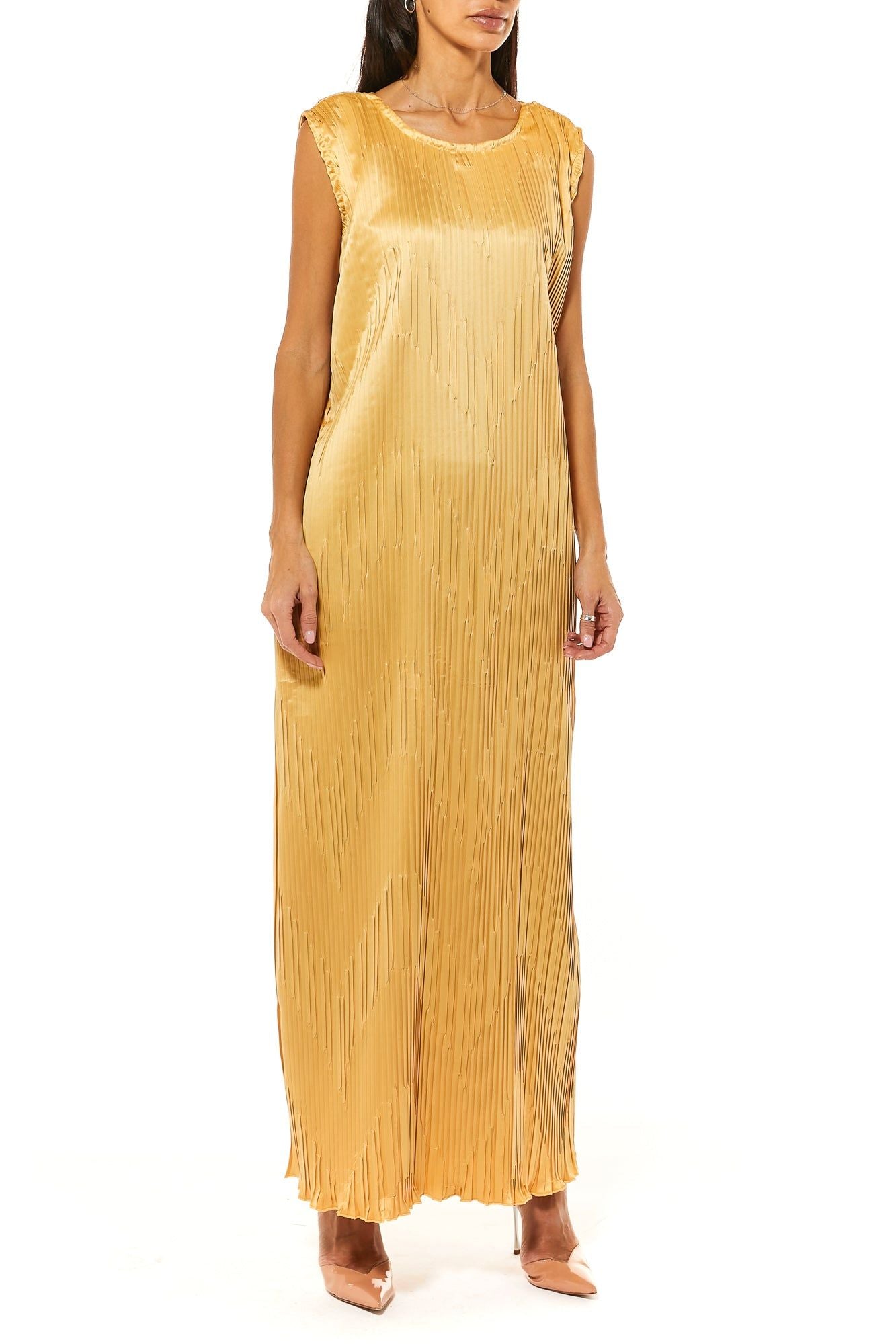 Golden Sand Under Dress