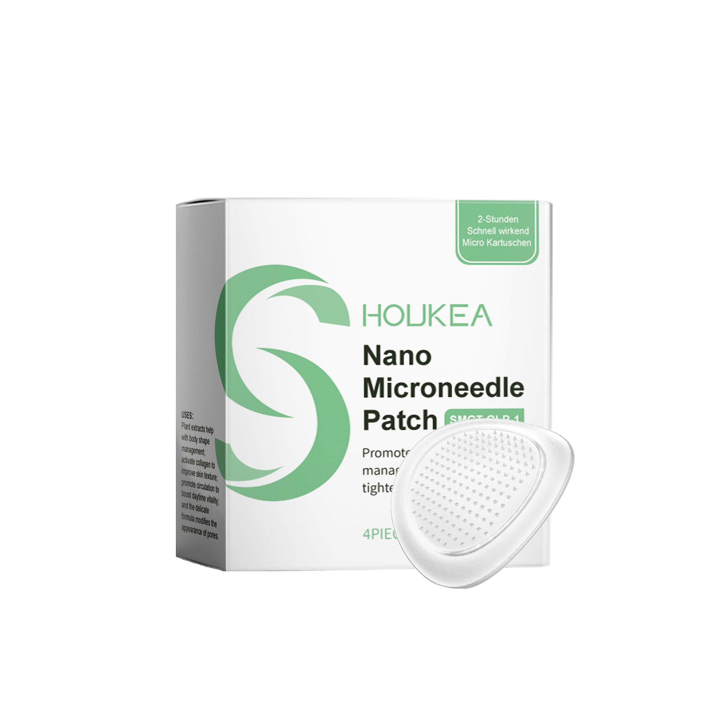 Body Care Patch for Bodybuilding, Skin Firming, Collagen Boost, Easy Massage Line Care ,4pcs