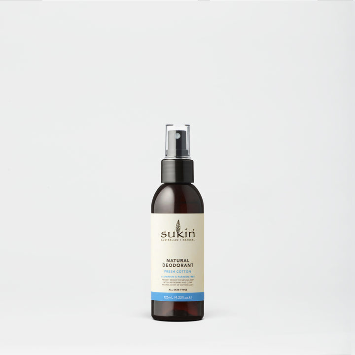 Sukin Natural Deodorant Fresh Cotton 125Ml