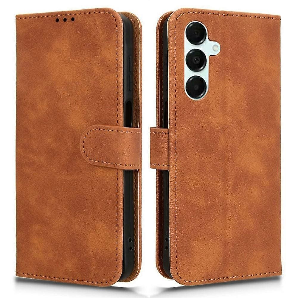 For Samsung Galaxy A16 5G Leather Case Skin-Feel Anti-Drop Wallet Flip Phone Cover