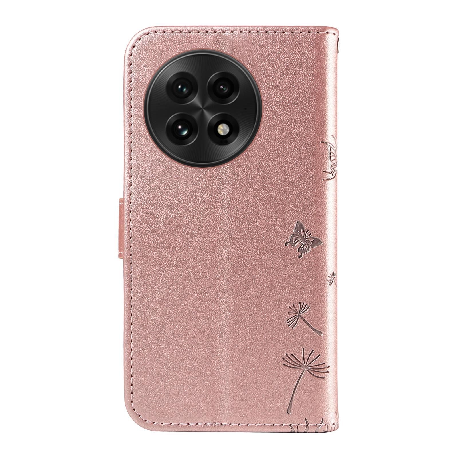 Dandelion Embossed Leather Case For OnePlus 13