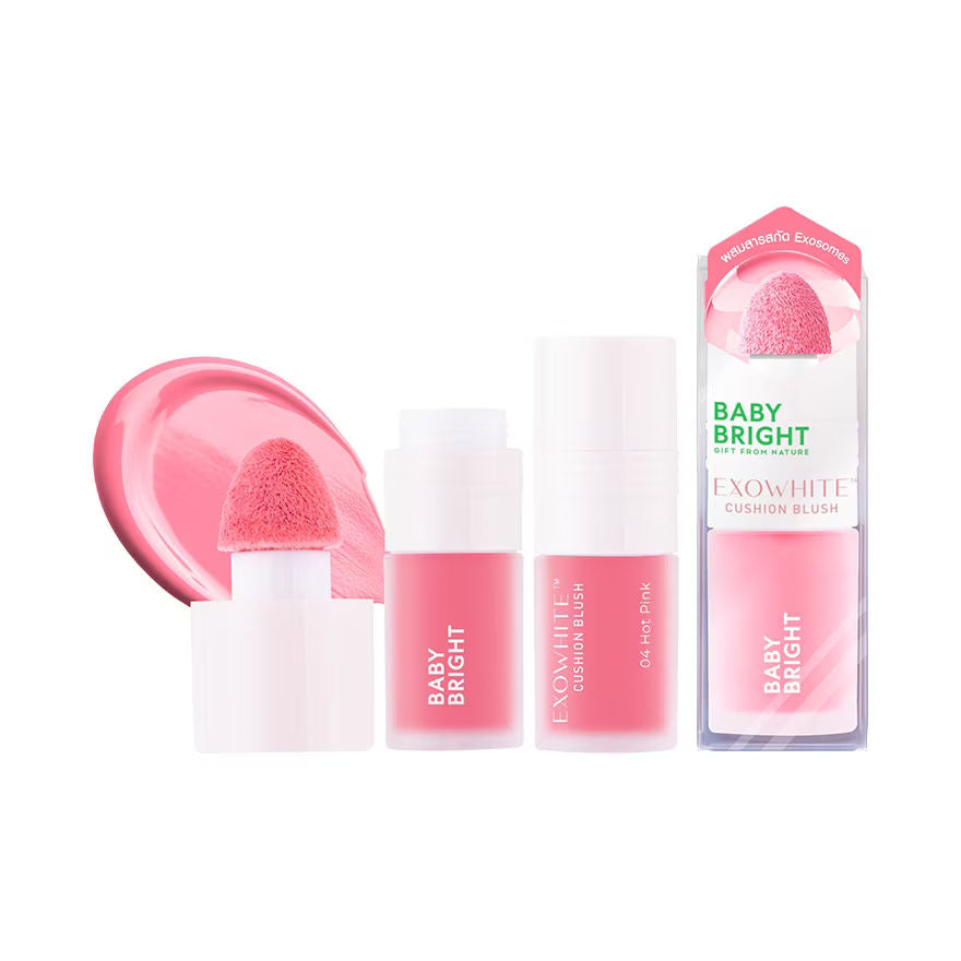 Exowhite Cushion Blush 4ml Baby Bright (M) 04 Hot Pink