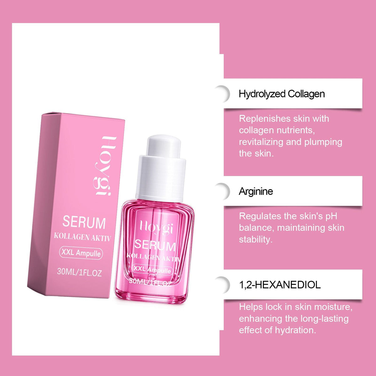 30ml Collagen Serum with Hydrating and Glow