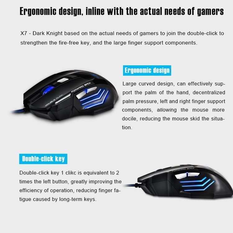 IMICE X7 Wired Gaming Mouse