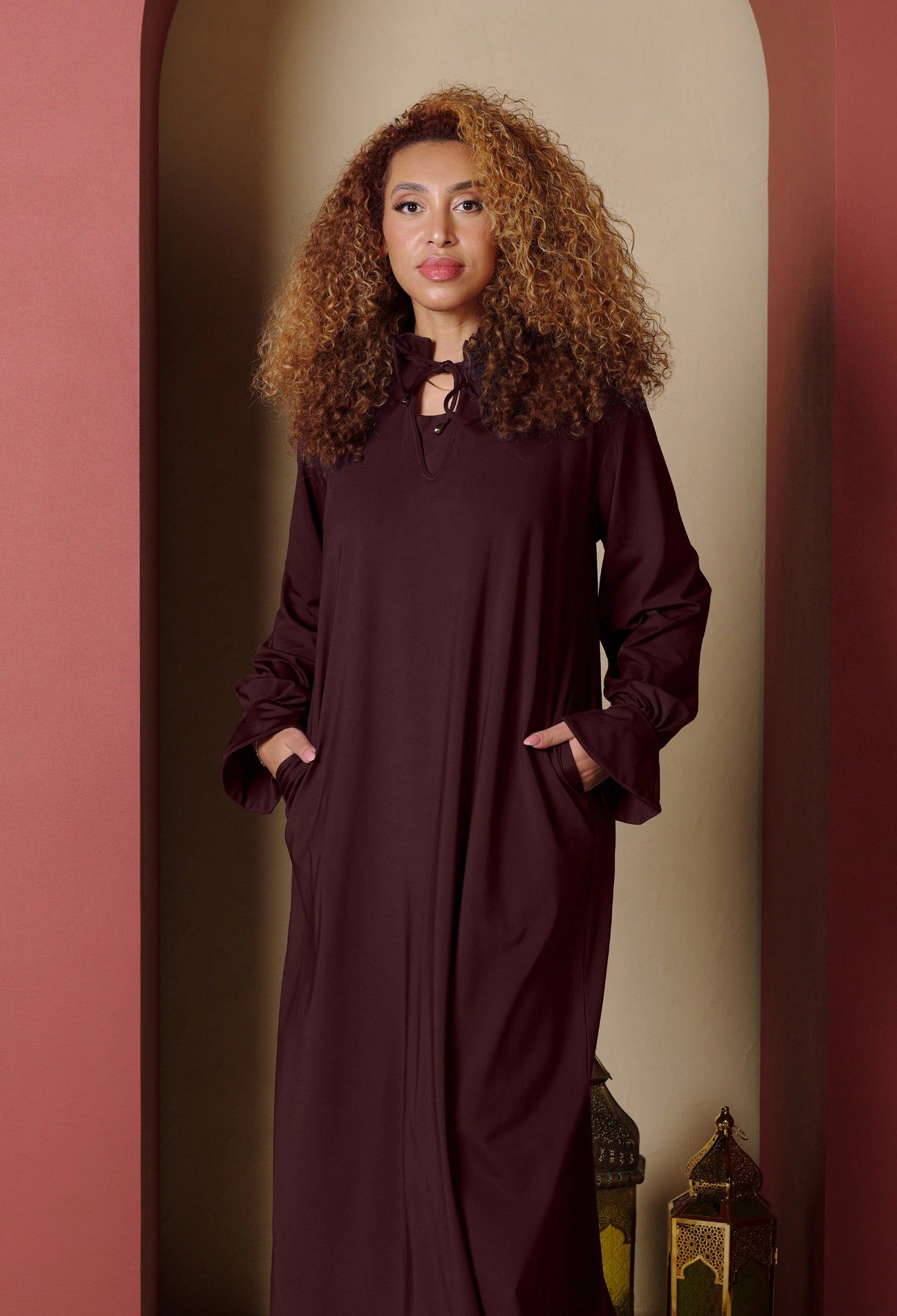 NALA Kaftan - Brown