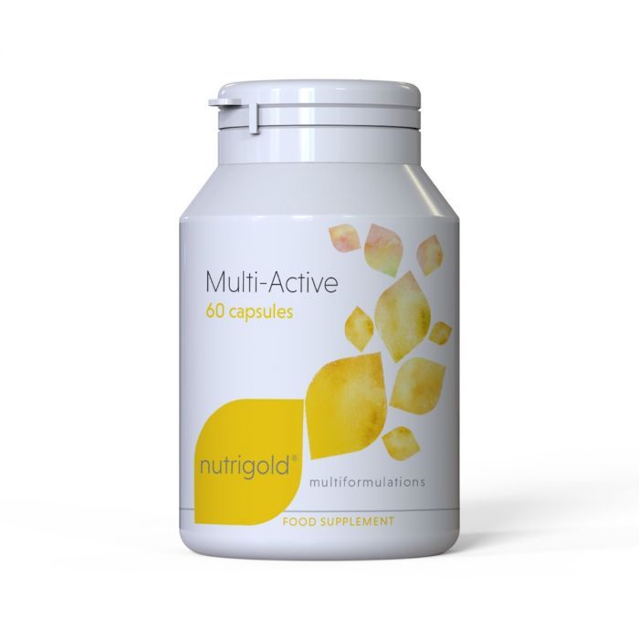 Nutrigold Multi-Active x 60 Capsules (Formerly British-Multi)