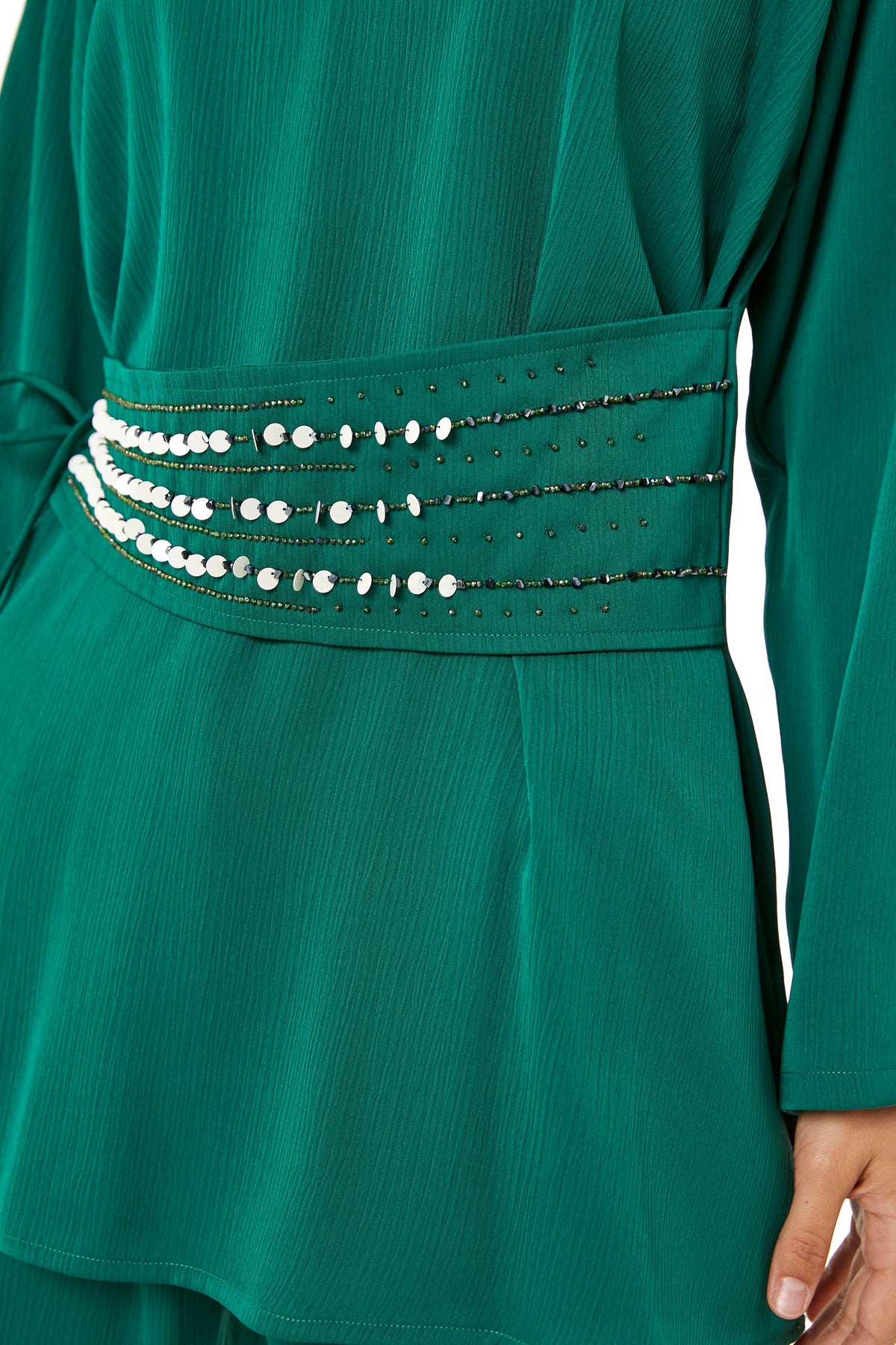 Green Zoom Top and Pants Set