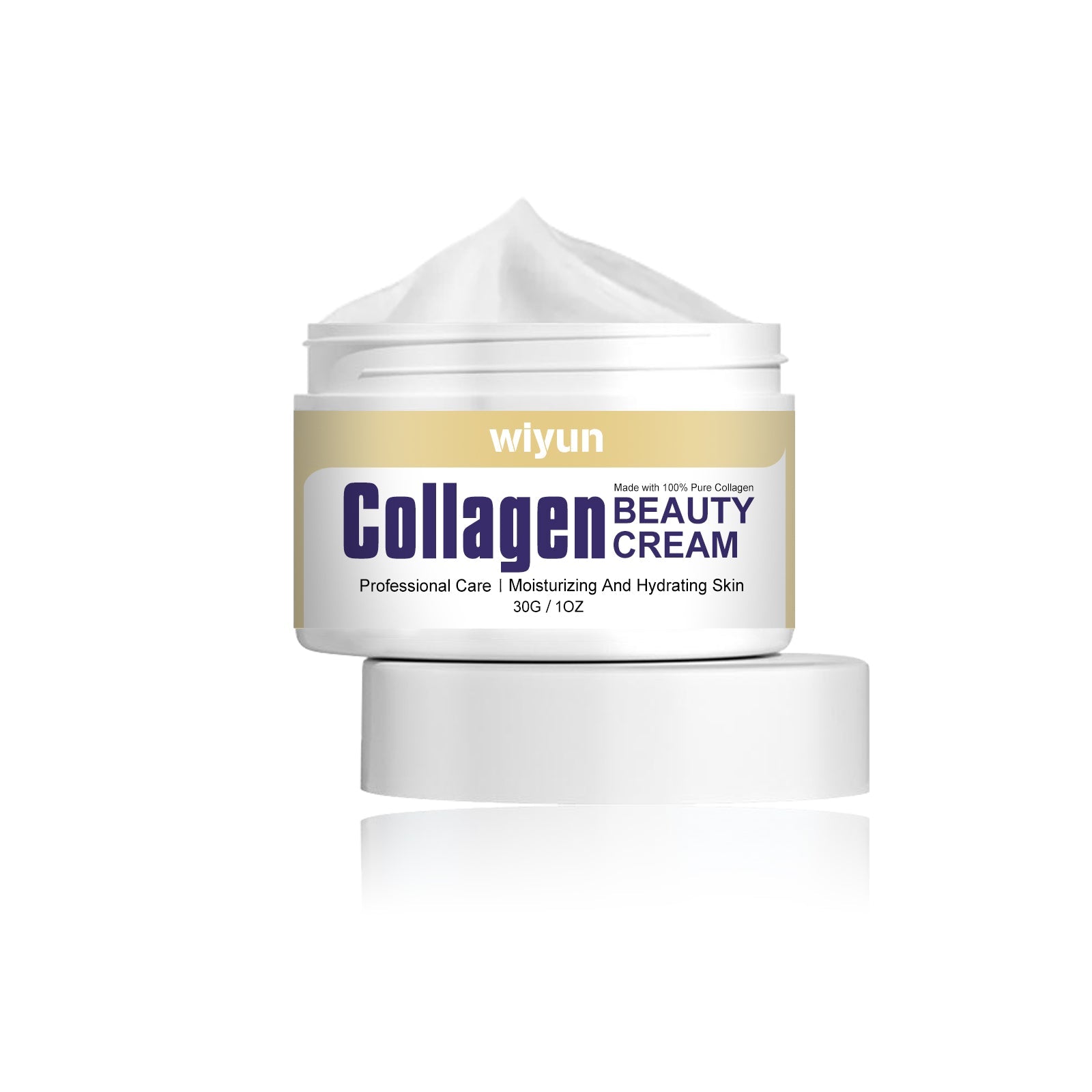 Anti-Wrinkle Firming Collagen Cream, Deep Moisturizer, Smoother Skin, Youthful Glow ,30g