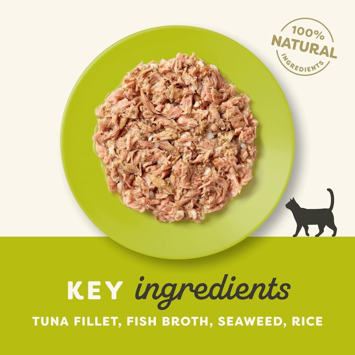 Applaws Tuna Fillet with Seaweed in Broth Wet Cat Food-156g Tin