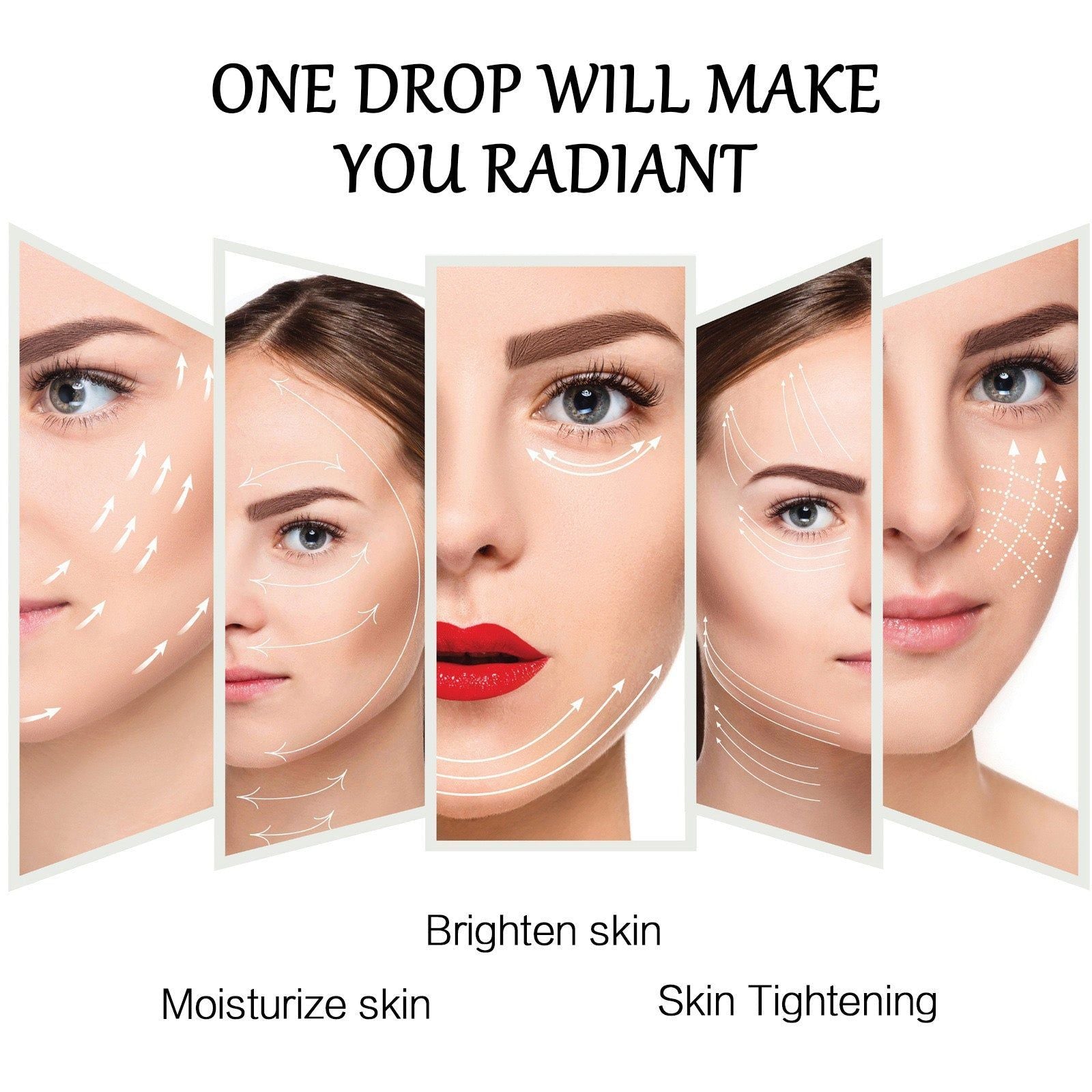 Glow Naturally with Anti-Aging Serum, Brighten Skin, Reduce Wrinkles, Hydrate ,30ml
