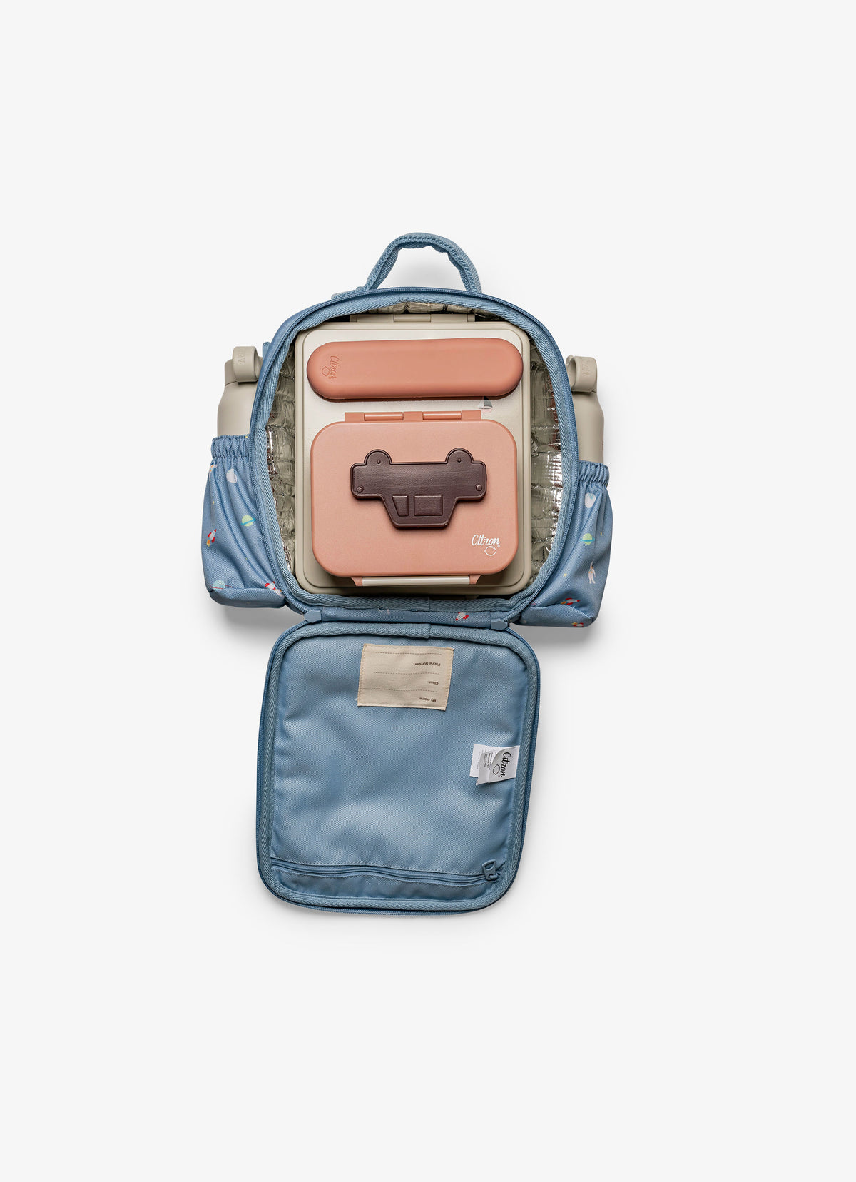Citron Thermal Lunch Bag Spaceship