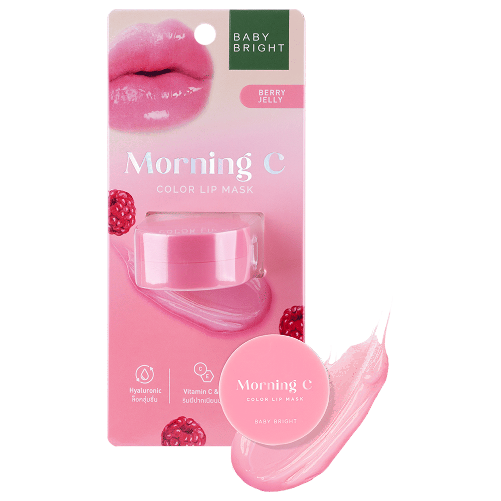 Morning C Color Lip Mask 3.8g Baby Bright (M) Berry Jelly