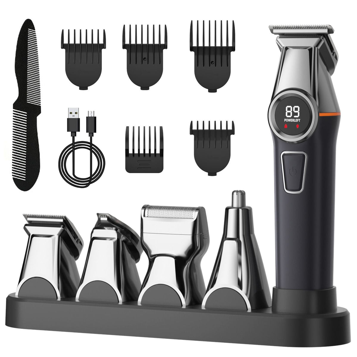 6-in-1 Hair Clipper Trimmer Kit
