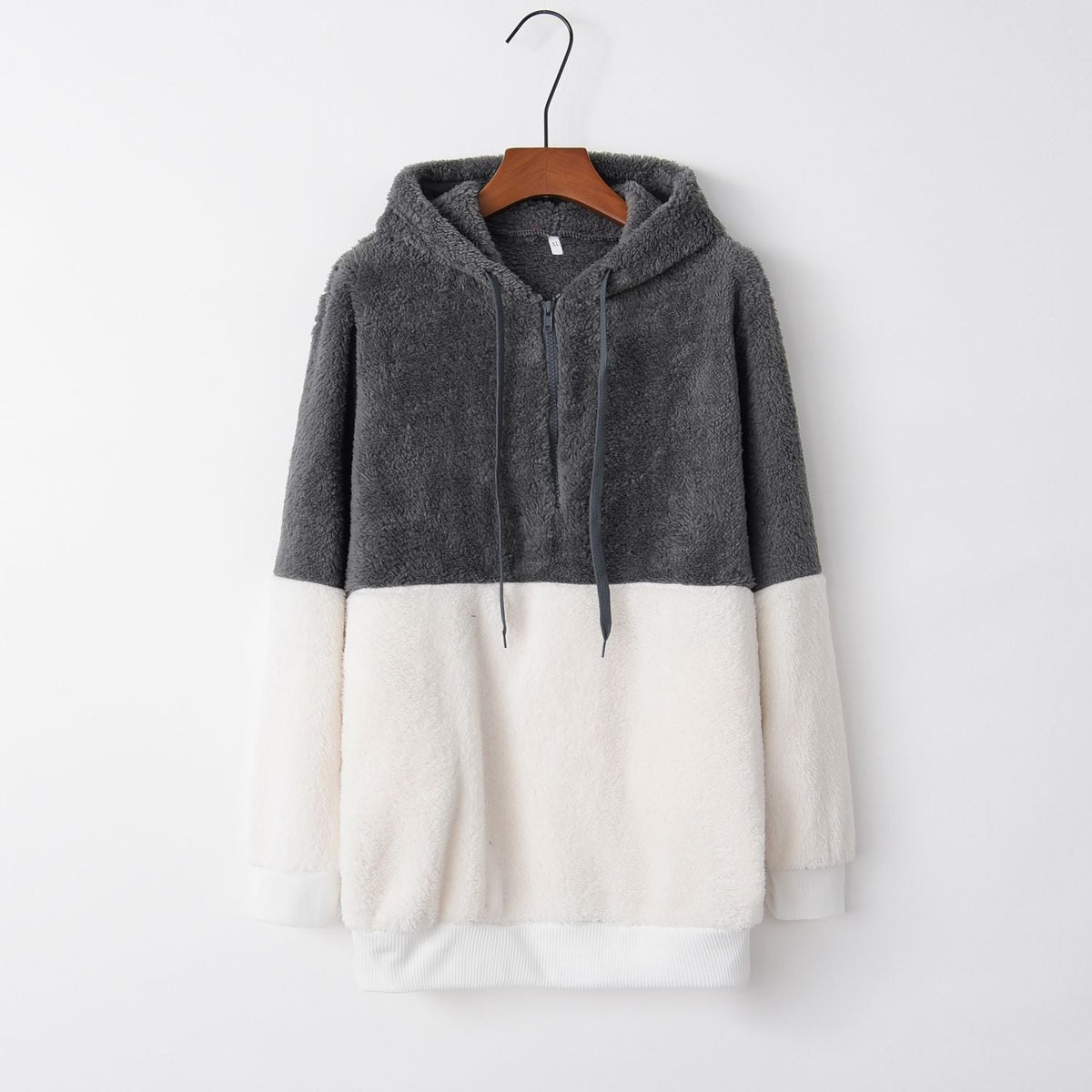 Women's Autumn/Winter Patchwork Long-Sleeved Sweatshirt
