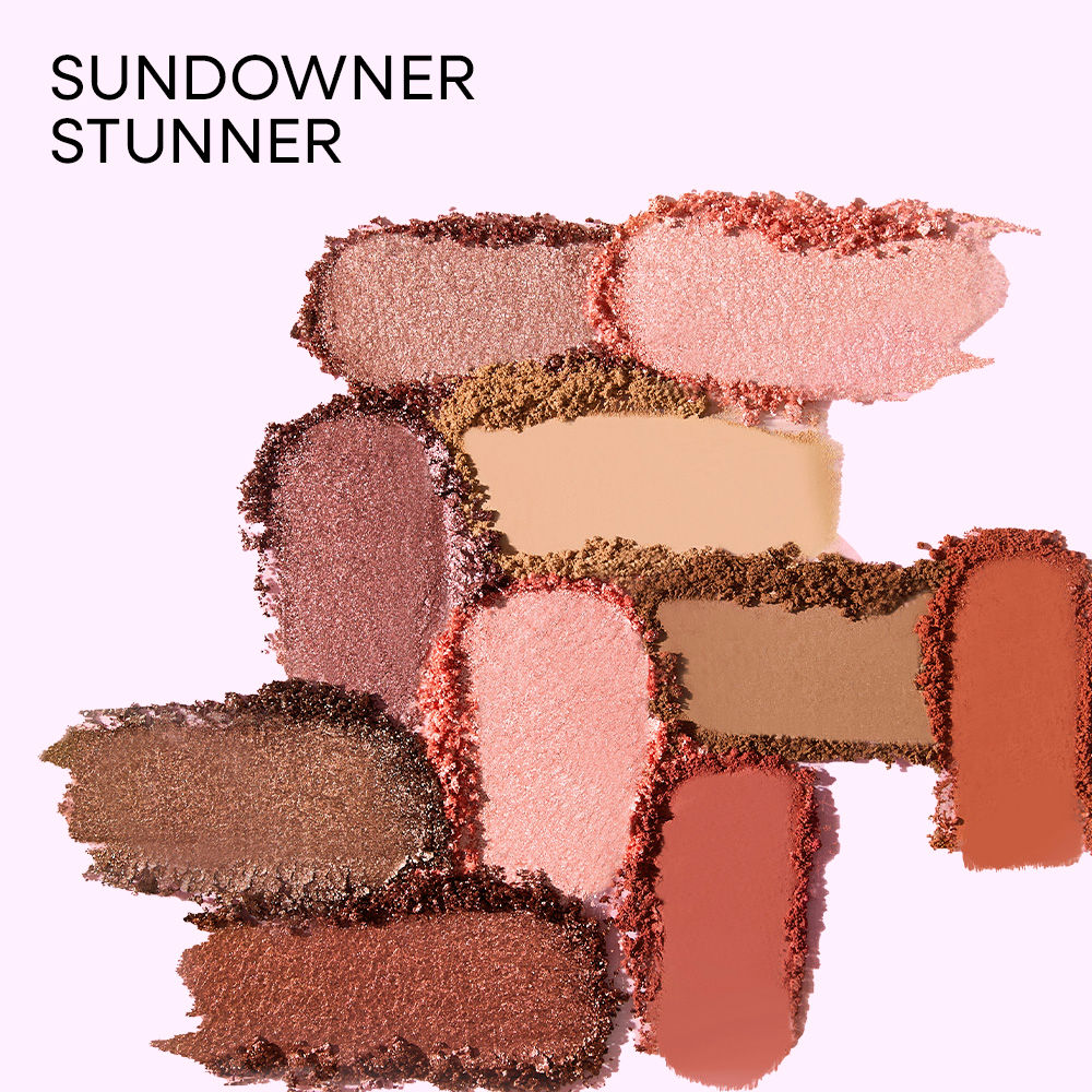 Nykaa Eyes On Me! 10in1 Eyeshadow Palette Sundowner Stunner