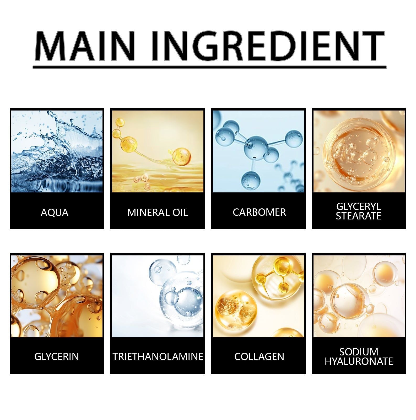 Men's Collagen Cream for Firming Skin, Anti-Aging, Hydrating, Wrinkle Reducer ,50ml