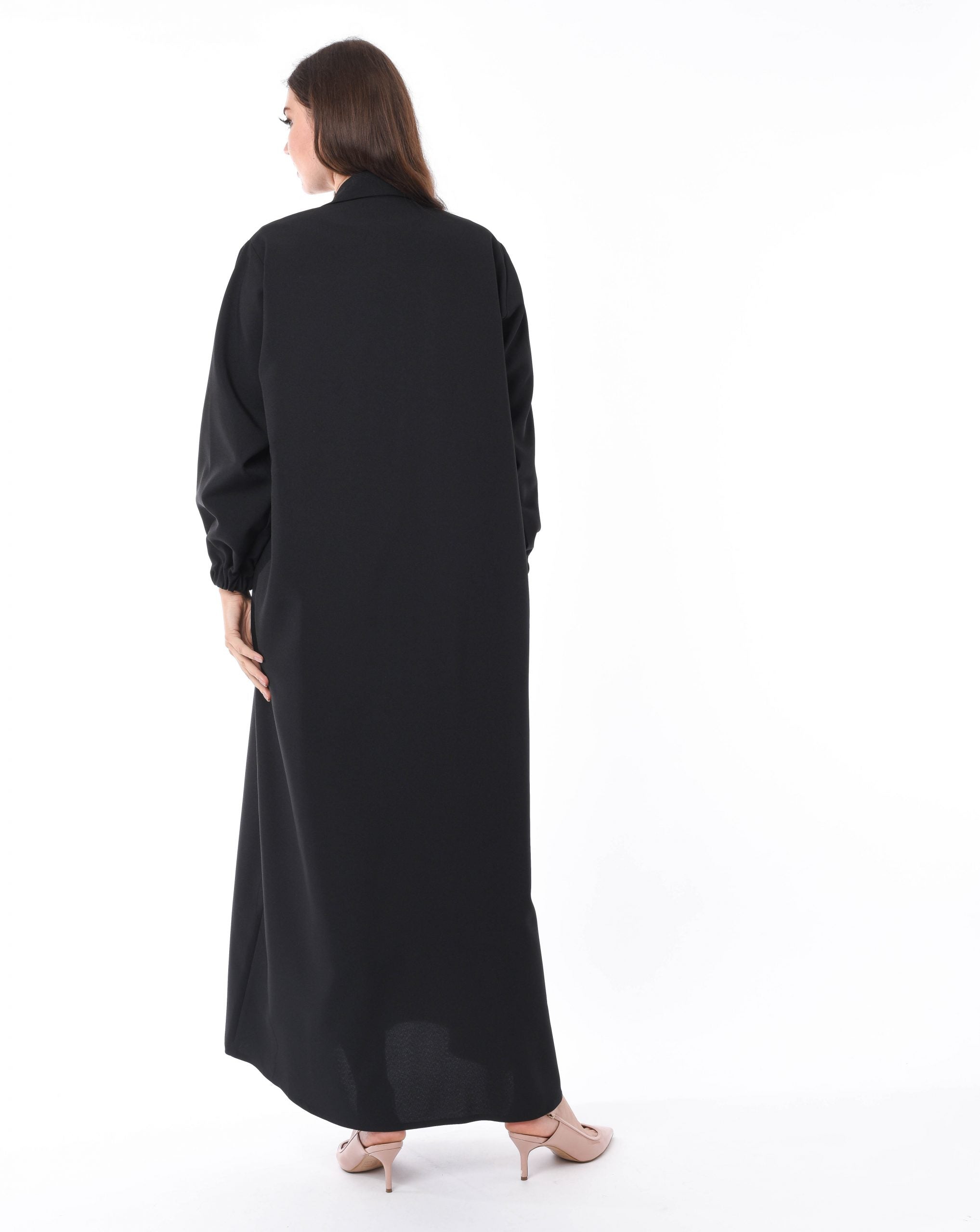 MOiSTREET Black Formal Abaya
