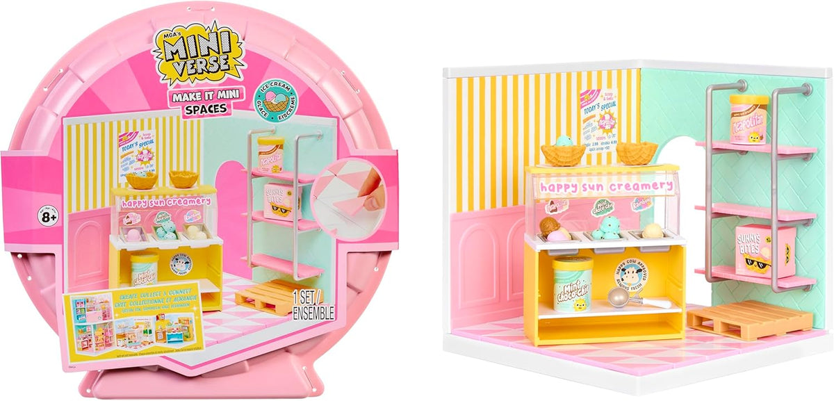 MGA's Miniverse Spaces Starter Pack Pink