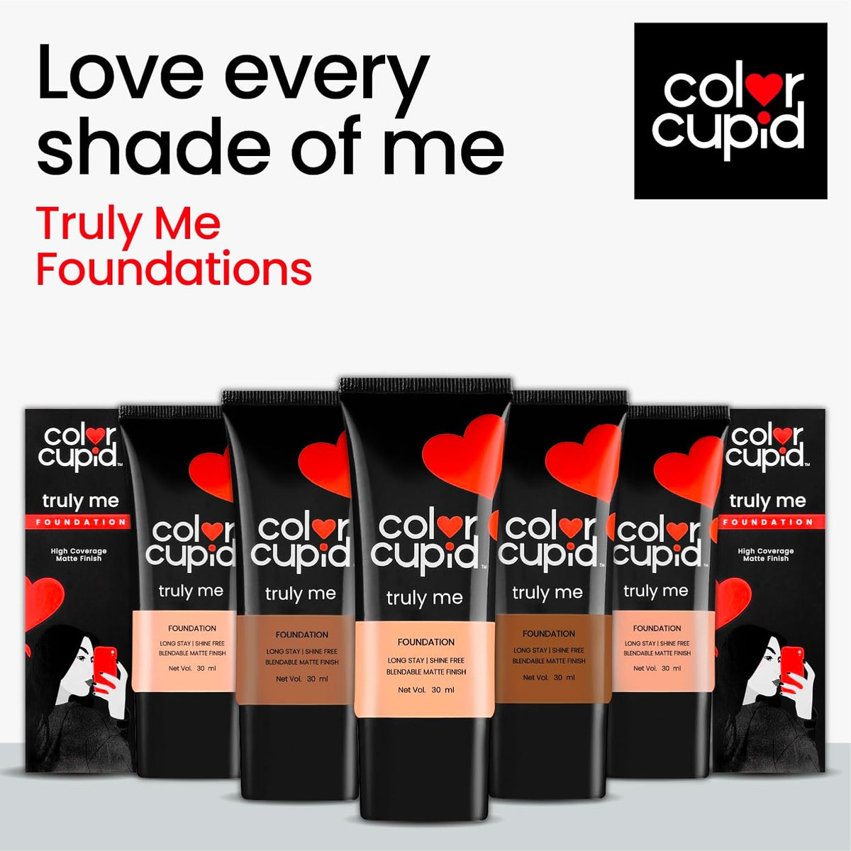 Color Cupid Foundation CappuColor Cupidino F02 30ml