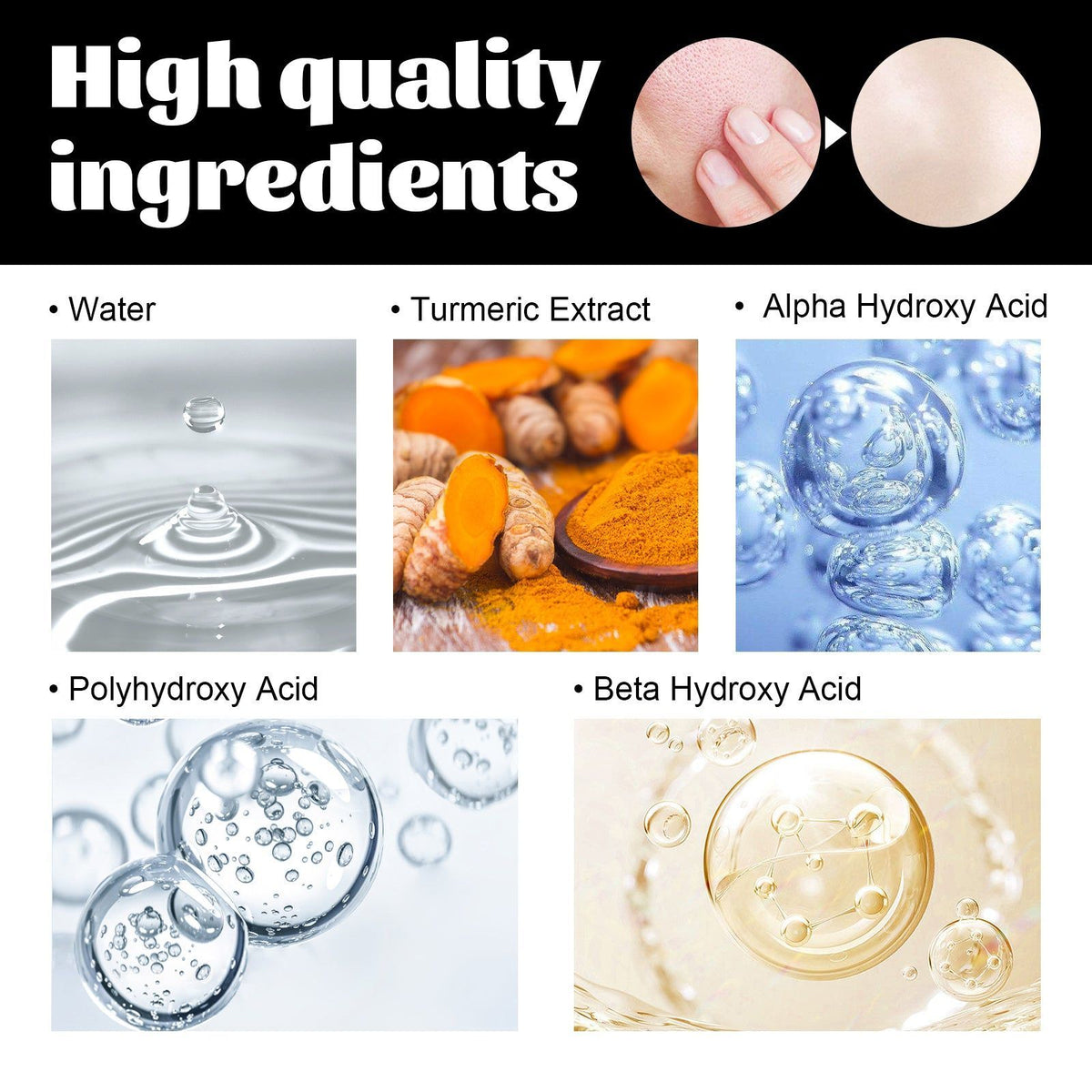 Glow Up Pore Tightening Serum, Brightening, Exfoliating, Anti-Aging, Clear Skin ,30ml