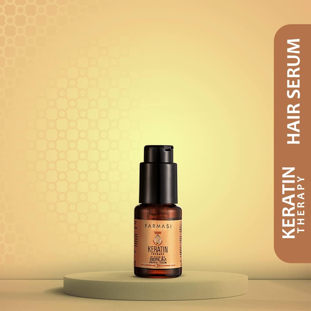 Farmasi Keratin Therapy Repairing Hair Serum, 30ml