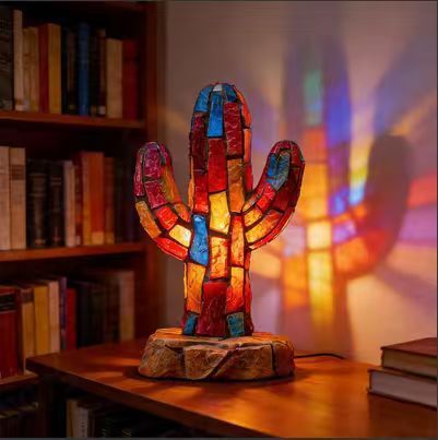 Frog Flower LED Table Lamp USB Night Light