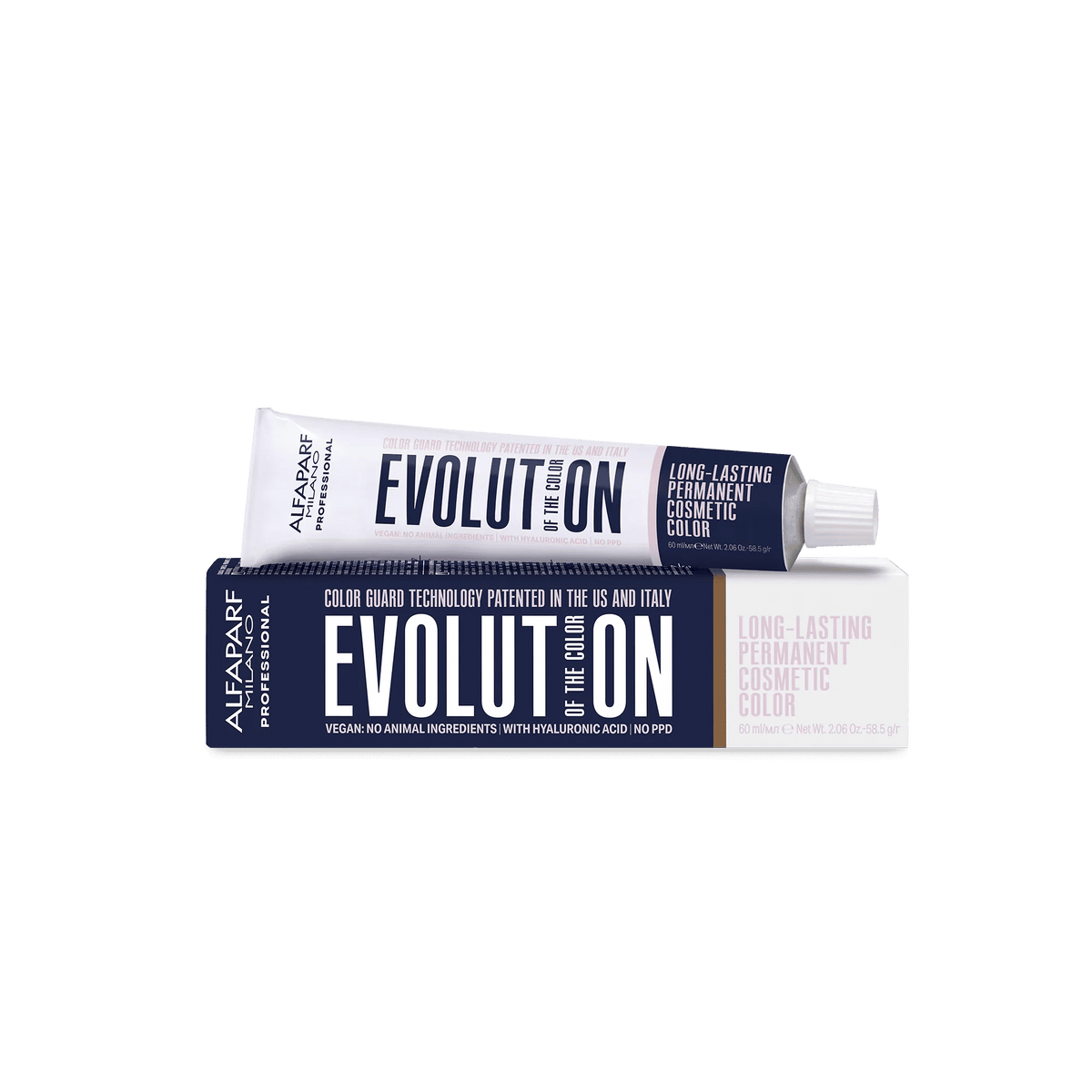 Alfaparf Evolution long-lasting permanent cosmetic color - Ash - 7.1 Medium Blonde Ash
