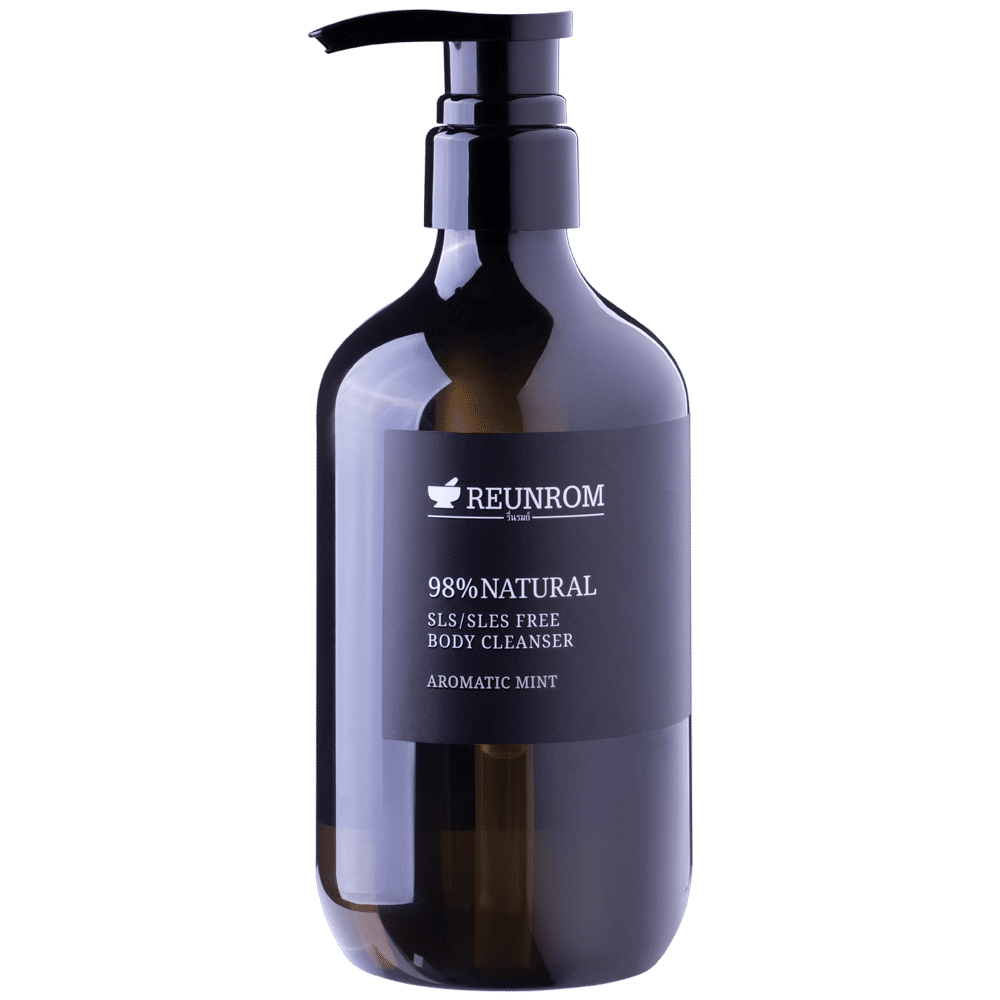 98% Natural SLS/SLES Free Body Cleanser 500ml Reunrom Aromatic Mint
