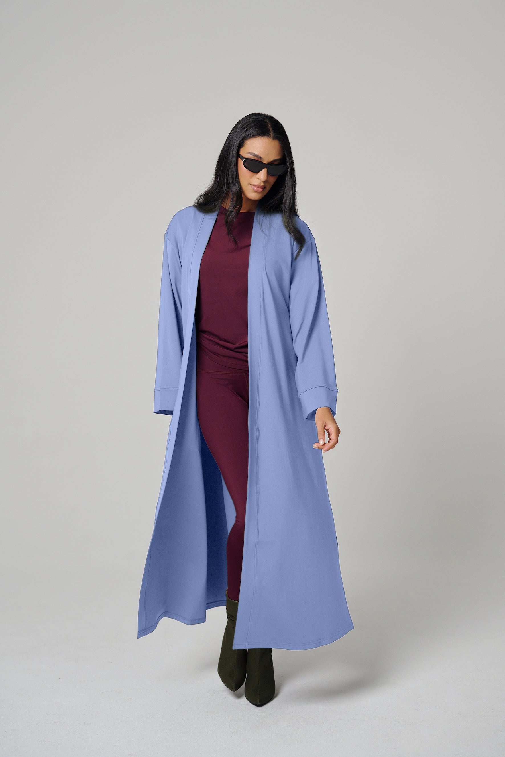 MULU Classic Women's Abaya - Light Blue