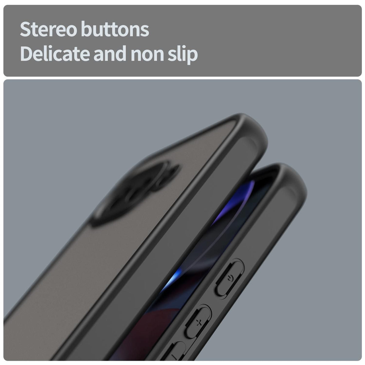 TPU Hybrid PC Frosted Phone Case For Google Pixel 9a