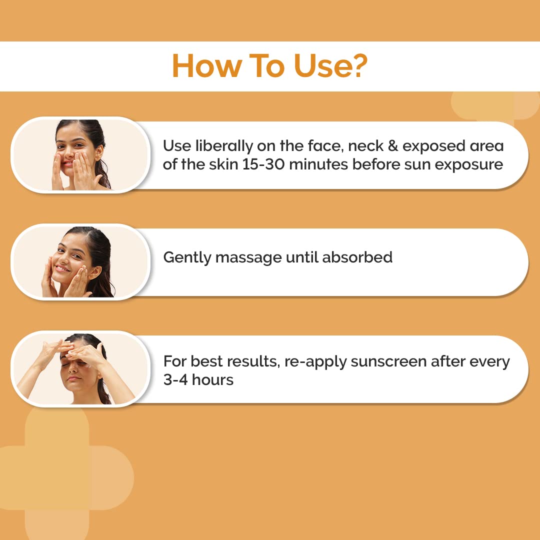 The Derma Co 1%Hyaluronic Tinted Sunscreen Gel 50gm