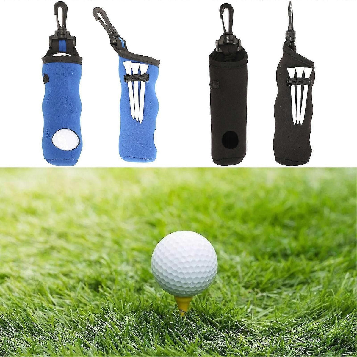 Golf Bags Squeeze Effortlessly Stylish Soft Golf Ball Protective Storage Bag For Golf Ball