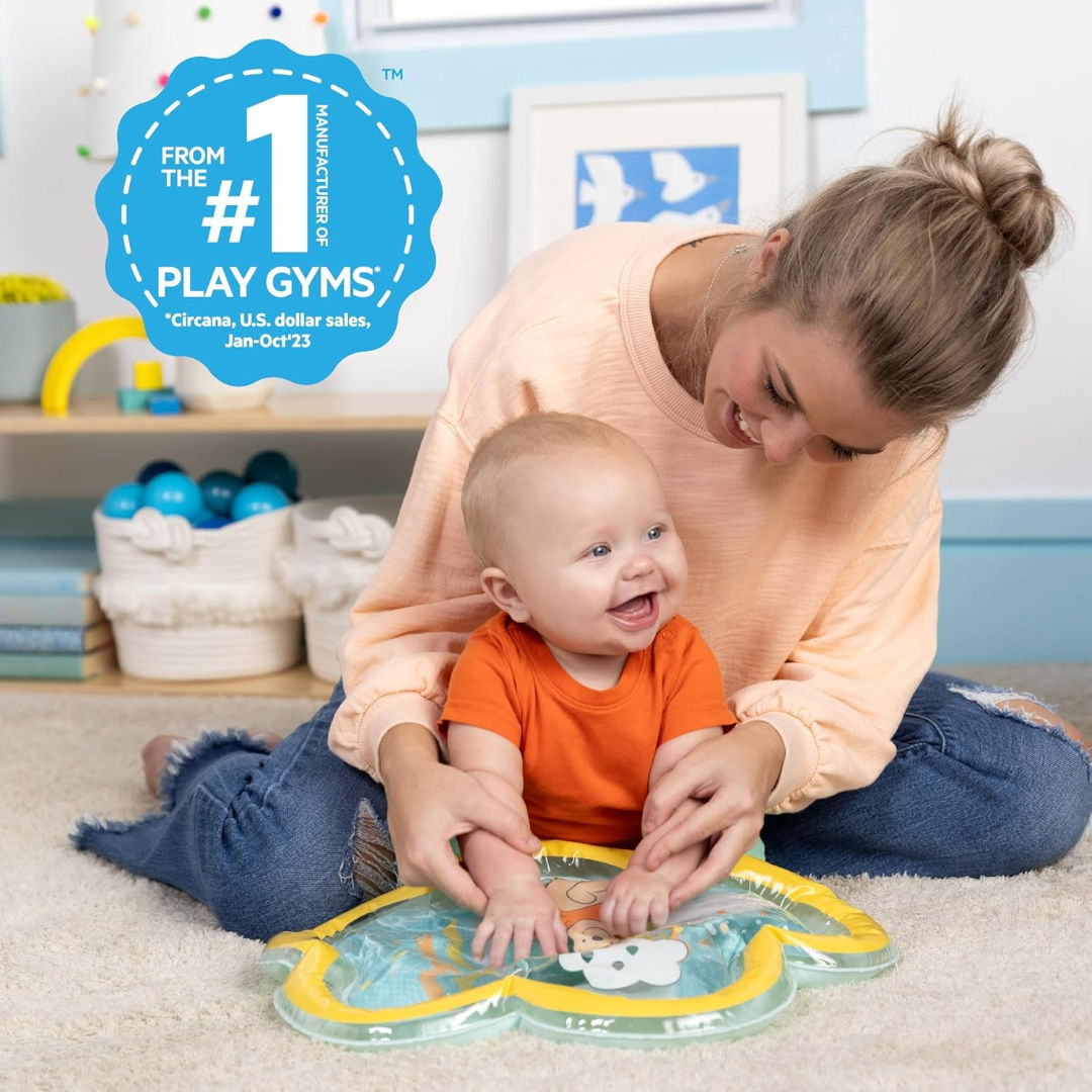 Bright Starts Disney Winnie the Pooh Once Upon A Tummy Time Water Mat (49 x 34.8 x 3.2 cm)