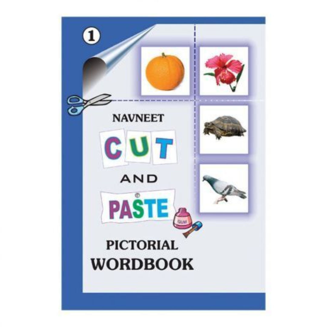 Navneet Cut & Paste Chart Book, Parts 1 & 2
